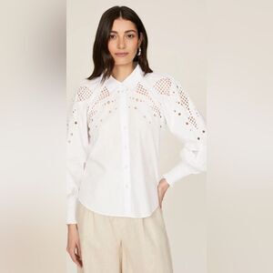Veronica Beard Lilah Top  Size 8